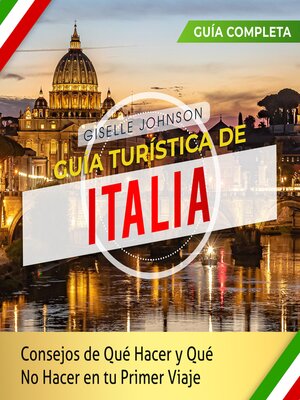 cover image of Guía turística de Italia